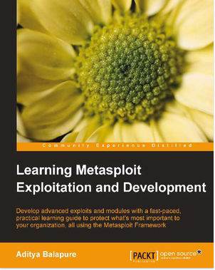 免费获取电子书 Learning Metasploit Exploitation and Development[$29.99→0]