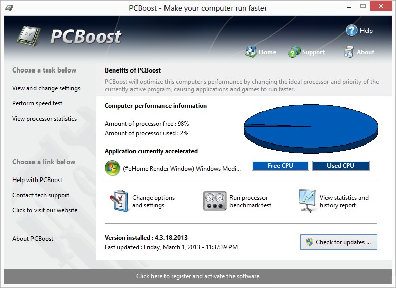 PCBoost 4 – 全自动系统优化软件丨反斗限免