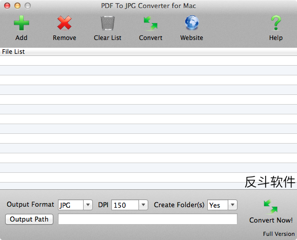 PDF to JPG Converter - 将 PDF 转换为图片[Mac、PC 双版本]丨反斗限免
