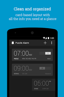 Puzzle Alarm Clock - 谜题闹钟[Android]丨反斗限免