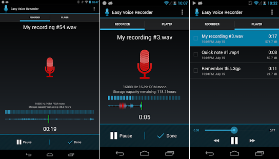Easy Voice Recorder - 音频及语音录制工具[Android]丨反斗限免