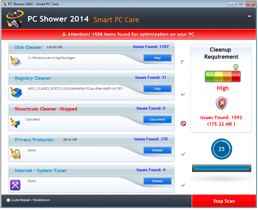 PC Shower 2014 - 系统整理优化软件丨反斗限免