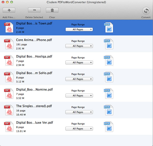 Cisdem PDFtoWordConverter for Mac - 将 PDF 文档转换为 Word 文档[OS X]丨反斗限免