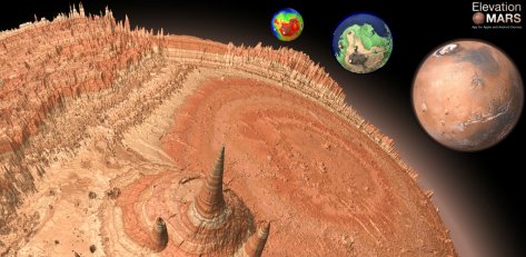 Elevation Mars - 火星 3D 模型[Android]丨反斗限免