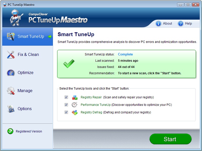 PC TuneUp Maestro - 系统优化维护软件丨反斗限免