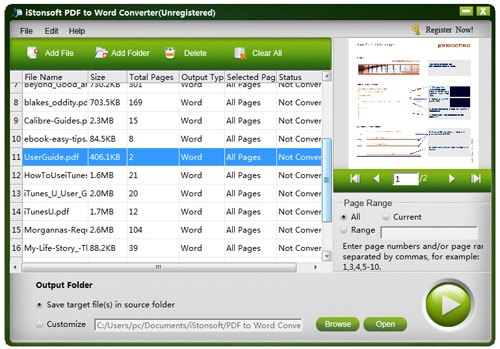iStonsoft PDF to Word Converter - 将 PDF 转换为 Word 文档丨反斗限免
