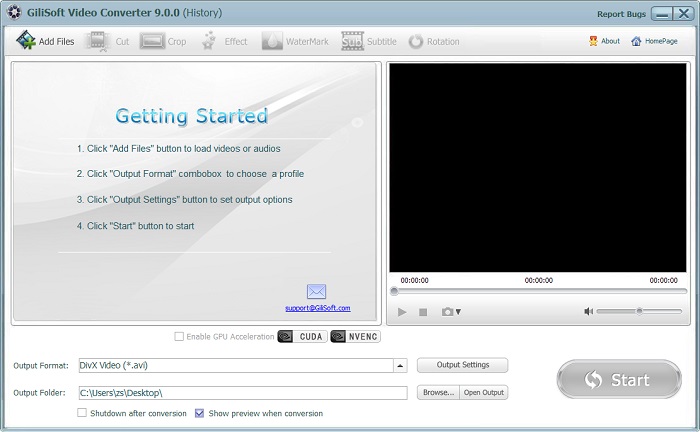 GiliSoft Video Converter – 视频格式转换软件丨反斗限免