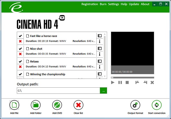 CinemaHD 4 – 视频转换软件[$39.99→0]丨反斗限免