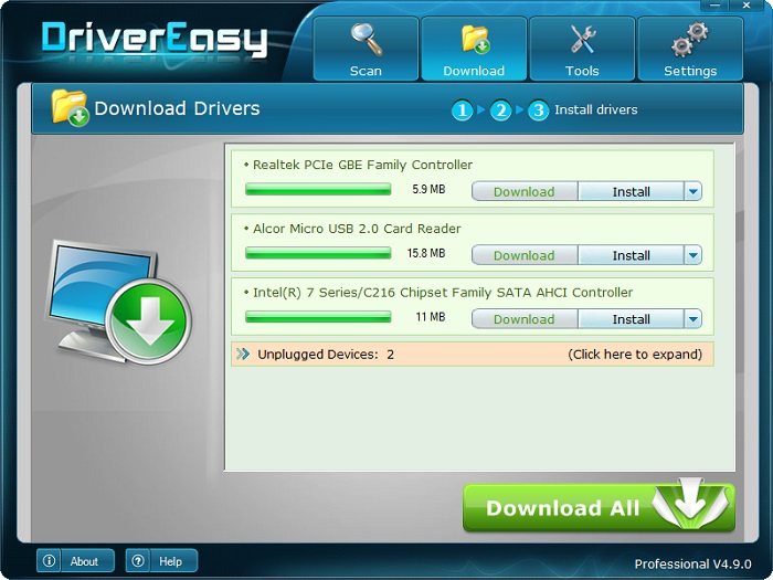 DriverEasy Professional - 驱动下载安装软件丨反斗限免