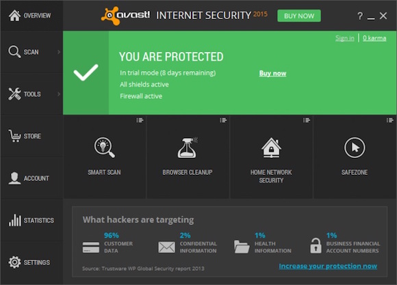 免费获取半年 Avast Internet Security 2015丨反斗限免