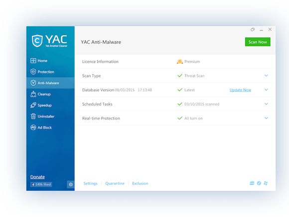 YAC Anti-Malware Premium - 恶意软件清理工具丨反斗限免