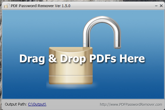 PDF Password Remover - PDF 文档密码移除工具丨反斗限免