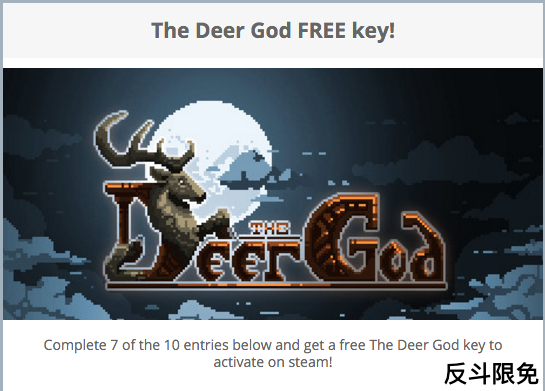 免费获取 Steam 游戏 The Deer God 鹿神[PC、Mac、Linux]丨反斗限免