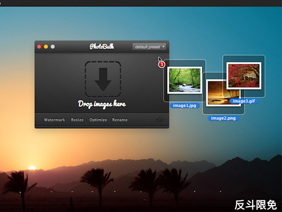 PhotoBulk – 一键批量为图片添加水印[OS X]丨反斗限免