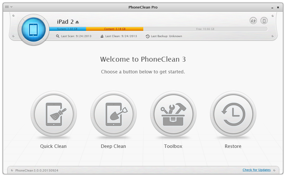 PhoneClean 4 – iOS 设备清理软件[Mac、PC]丨反斗限免