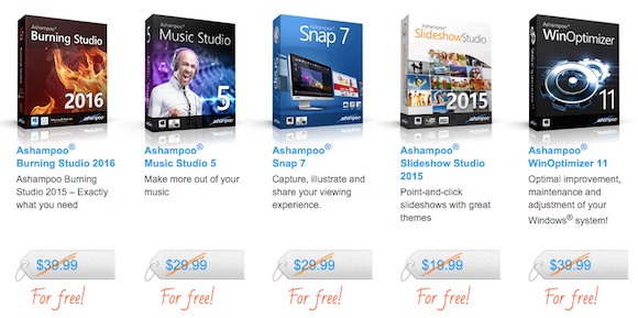 免费获取 5 款 Ashampoo 软件丨反斗限免