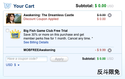 Awakening: The Dreamless Castle - 觉醒：无眠之城[Mac、PC][$9.99→0]丨反斗限免