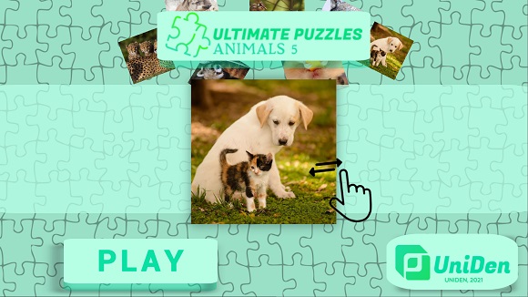 Ultimate Puzzles Animals 5 - 动物主题拼图游戏[Windows][$5→0]