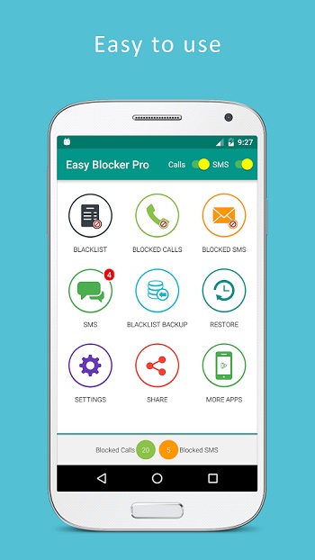 Blacklist - Call and SMS blocker Pro - 来电短信拦截工具[Android][$3.99→0]