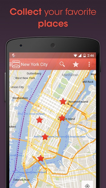 City Maps 2Go Offline Maps – 旅游指南和离线地图[Android][内购 $5.99→0]