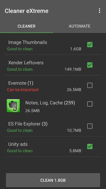 Cleaner eXtreme Pro - 数据清理应用[Android][$2.99→0]