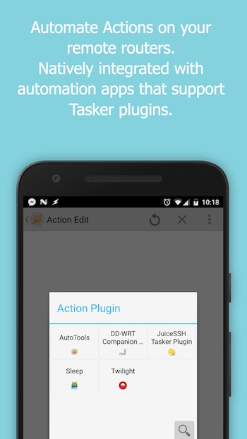 DD-WRT Companion Tasker Plugin - DD-WRT Companion Tasker 插件[Android][$0.99→0]