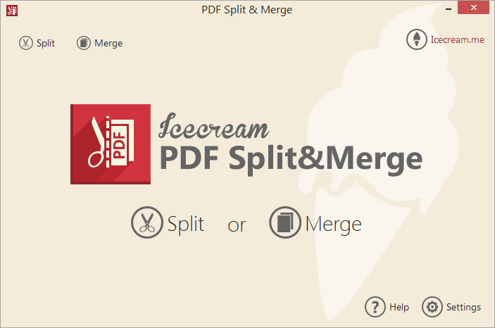 Icecream PDF Split&Merge PRO – PDF 文档合并分割工具[Windows][$19.95→0]