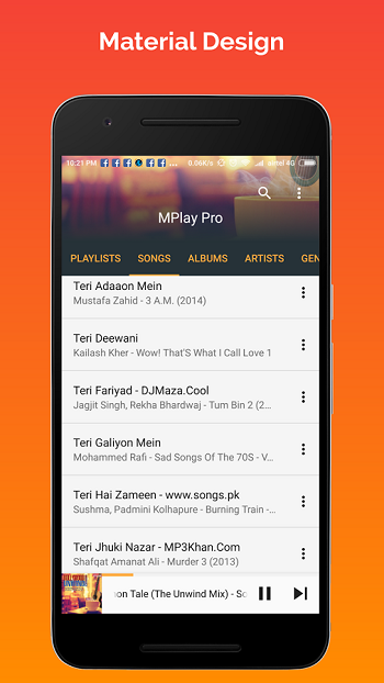 Pro Music Player - MPlay - 音频播放器[Android][$0.99→0]