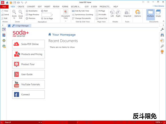 Soda PDF Home 9 – PDF 阅读编辑软件[Windows][$39→0]