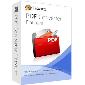 Tipard PDF Converter Platinum – PDF 格式转换软件[Windows][$39.95→0]