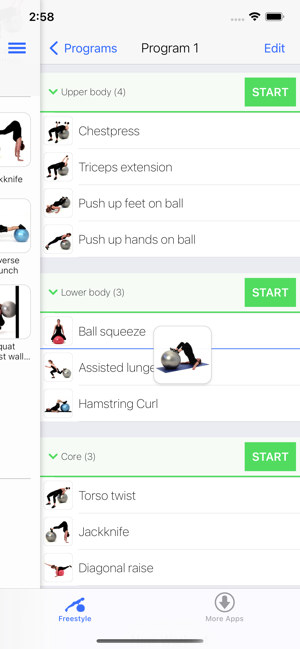 Stark Gym Ball - 健身球锻炼[iOS、Android][￥30→0]