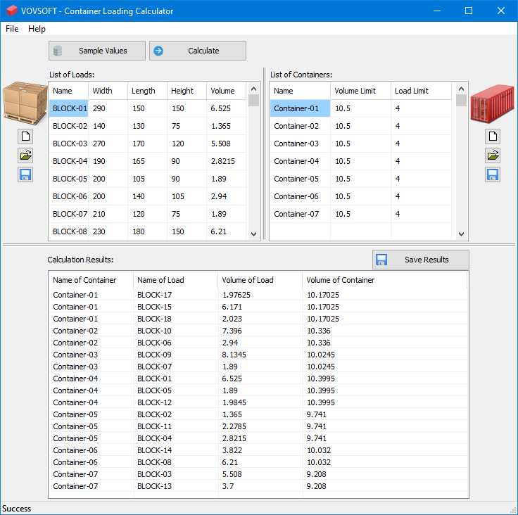 Container Loading Calculator - 集装箱装载计算器[Windows][$15→0]
