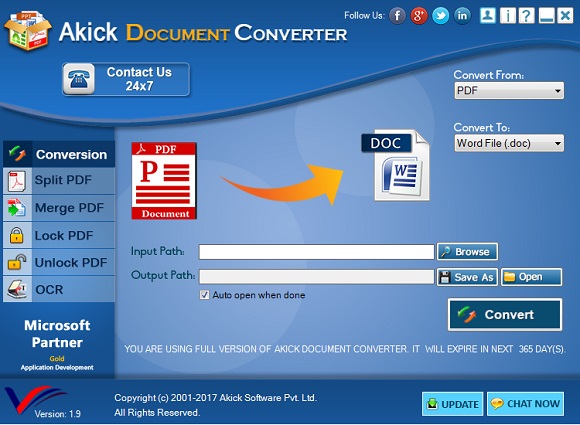 Akick Document Converter - 文档转换工具[Windows][$99.99→0]