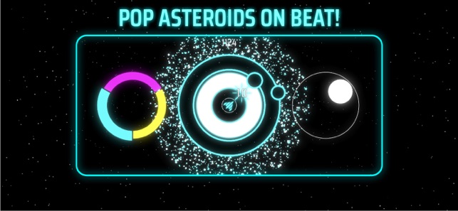 ORBEAT: Pop Asteroids On Beat - 节奏射击游戏[iOS][￥6→0]