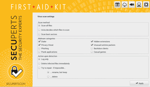 SecuPerts First Aid Kit - 系统紧急救援工具[Windows][$29.99→0]