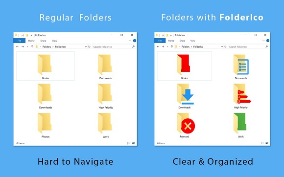 FolderIco – 改变文件夹图标[Windows][$19.99→0]