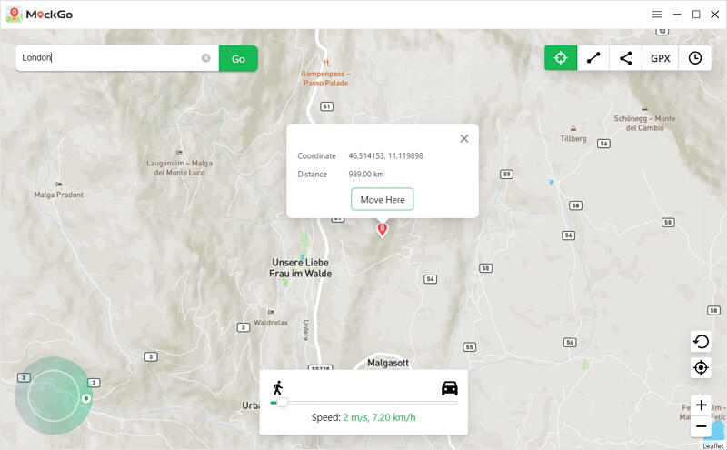 Foneazy MockGo iPhone GPS Spoofer - iOS 设备虚拟定位工具[Windows、macOS]