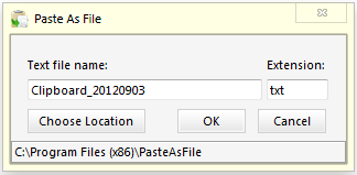 Paste As File - 粘贴为文件[Windows][$10.55→0]