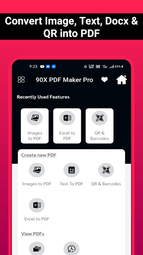 90X PDF Maker Pro - PDF 制作工具[Android][$3.99→0]