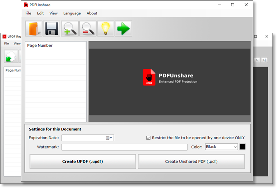 PDF Unshare PRO - 阻止 PDF 文档分享工具[Windows]