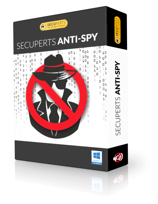 SecuPerts Anti-Spy 2020 – 电脑反间谍软件[Windows][$19.99→0]