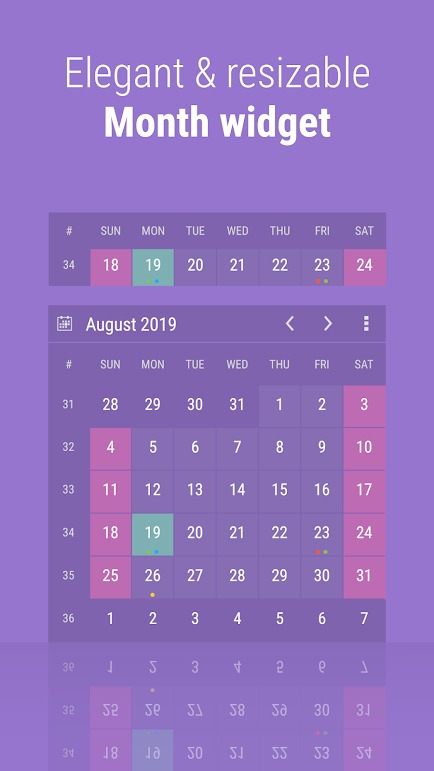 Calendar Widget - 日历小挂件[Android][$3.99→0]