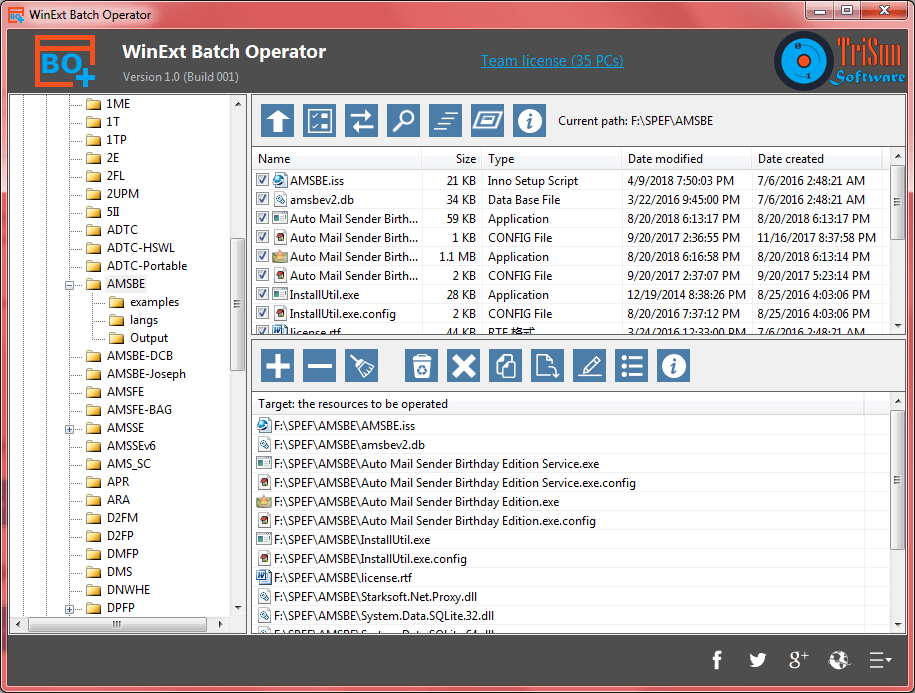 WinExt Batch Operator – 文件批量操作工具[Windows][$19.99→0]