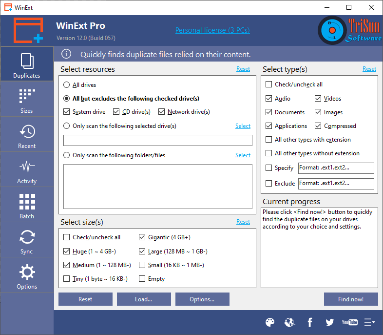 WinExt Pro – 清理重复文件工具[Windows][$19.99→0]