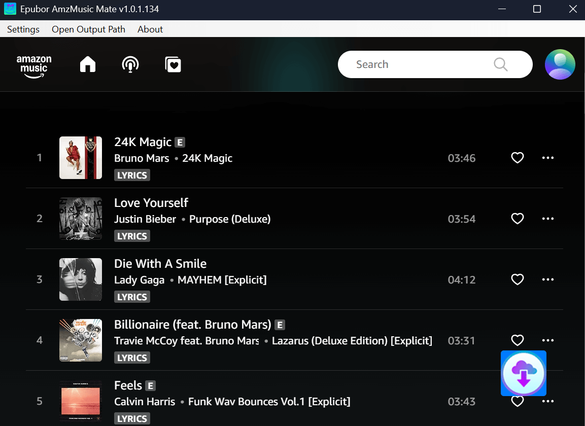 Epubor AmzMusic Mate - Amazon 平台音频下载工具[Windows][$39.99→0]