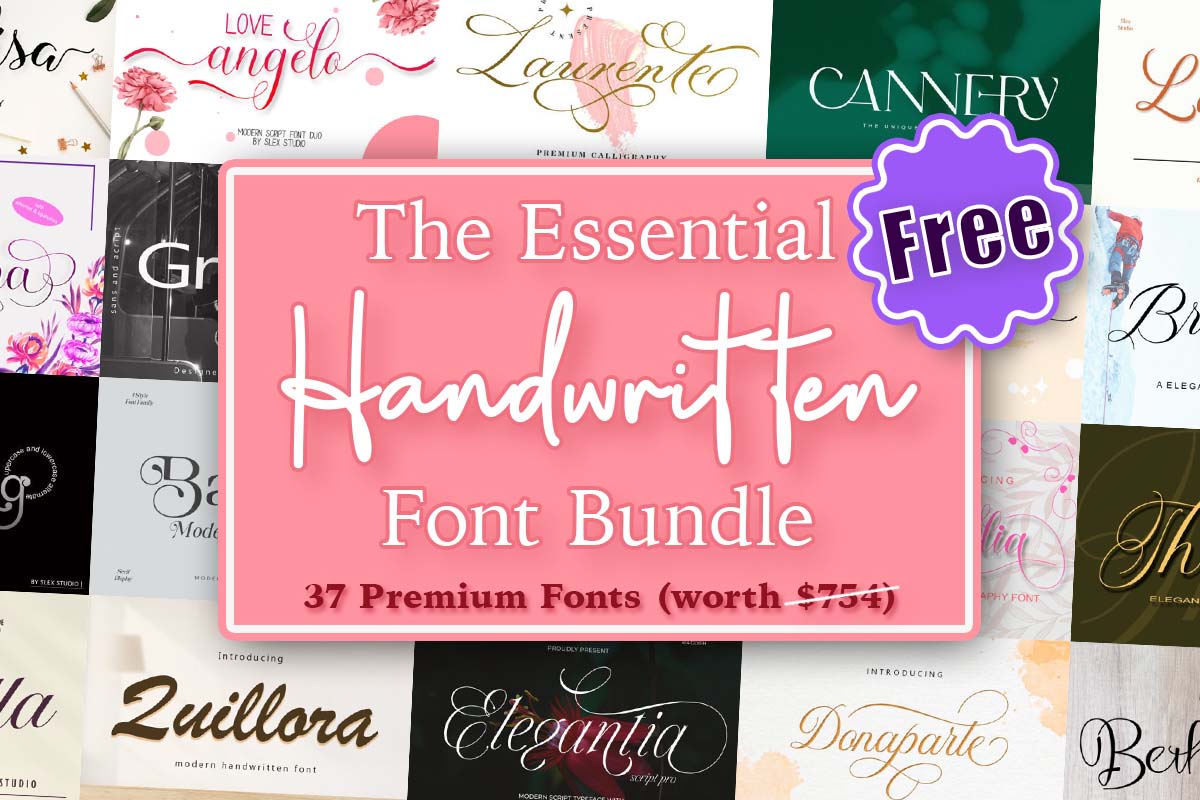 限时免费获取字体包 The Essential Font Bundle[Windows、macOS][$754→0]