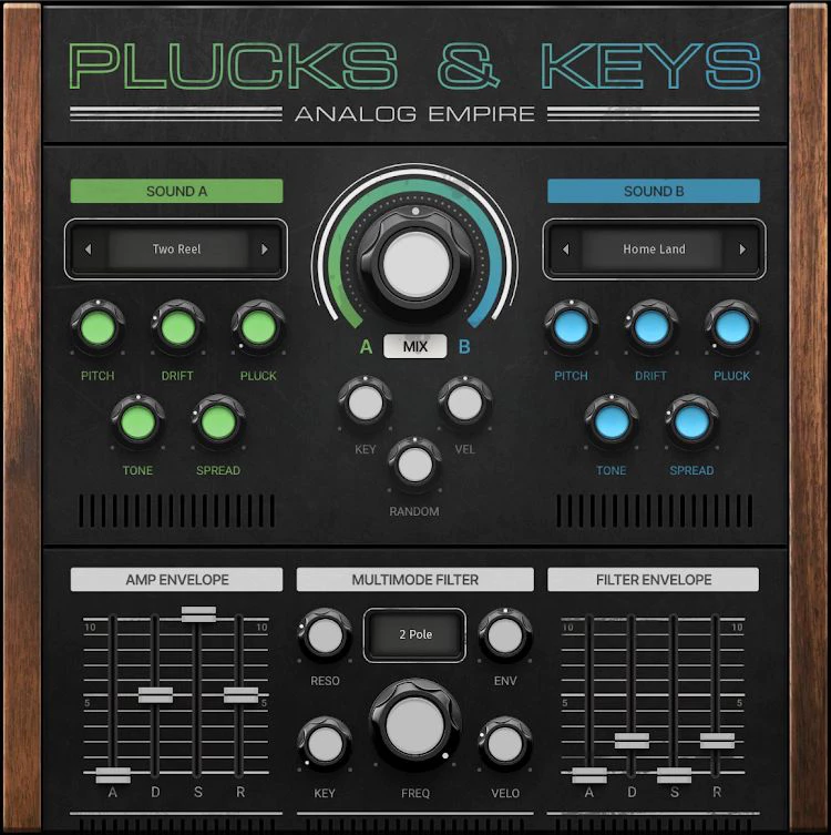 限时免费获取音频插件 Analog Empire: Plucks & Keys[Windows、macOS][$69→0]-反斗限免