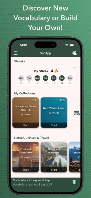 Vocabu - 快速制作自己的单词卡[iOS][美区内购限免]