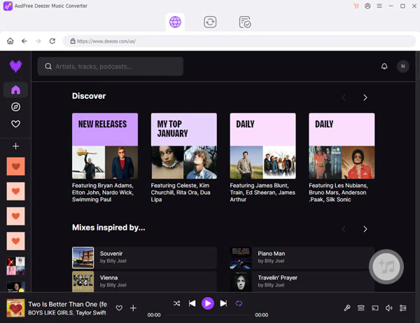 AudFree Deezer Music Converter - Deezer 音频格式转换工具[Windows][$14.95→0]