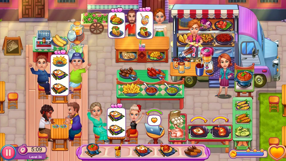 限时免费获取游戏 Claire's Cruisin' Cafe: Fest Frenzy[Windows][$6.99→0]